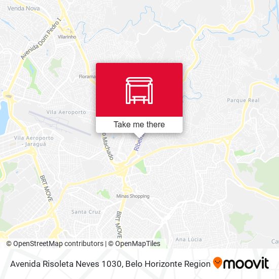 Avenida Risoleta Neves 1030 map