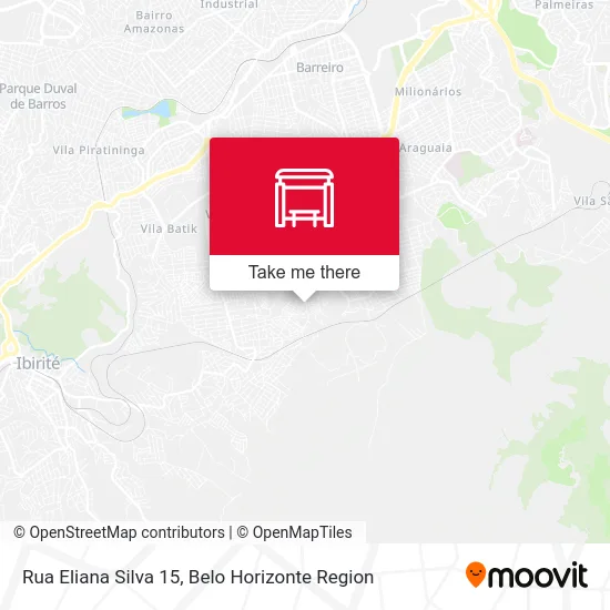Rua Eliana Silva 15 map