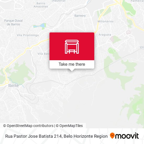 Rua Pastor Jose Batista 214 map