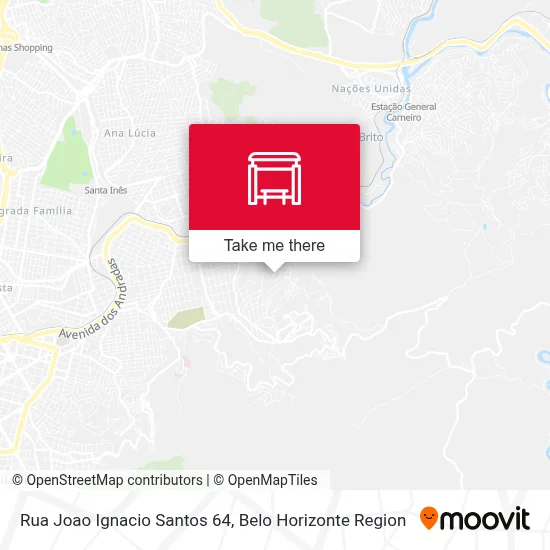 Rua Joao Ignacio Santos 64 map