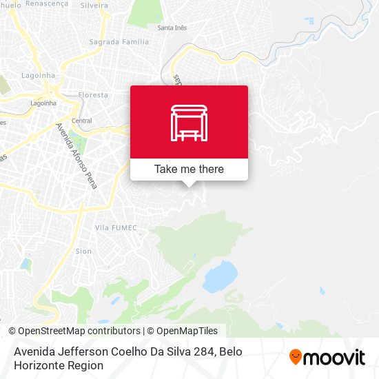 Avenida Jefferson Coelho Da Silva 284 map