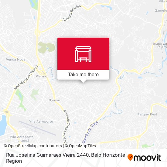 Rua Josefina Guimaraes Vieira 2440 map