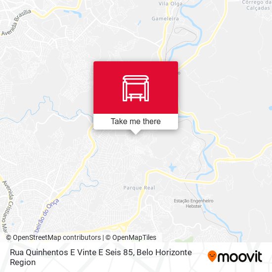 Rua Quinhentos E Vinte E Seis 85 map