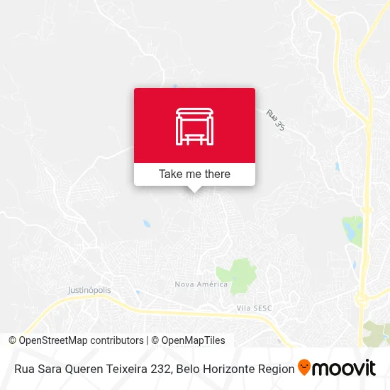 Rua Sara Queren Teixeira 232 map