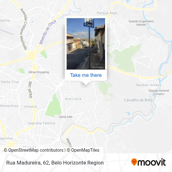 Rua Madureira, 62 map