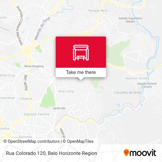 Rua Colorado 120 map