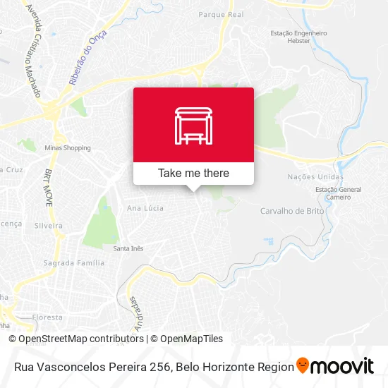 Rua Vasconcelos Pereira 256 map