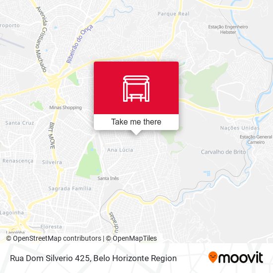 Rua Dom Silverio 425 map