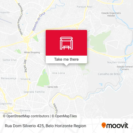 Rua Dom Silverio 425 map