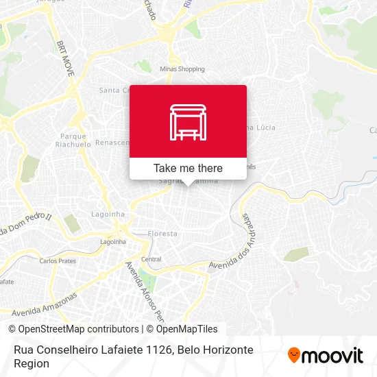 Rua Conselheiro Lafaiete 1126 map