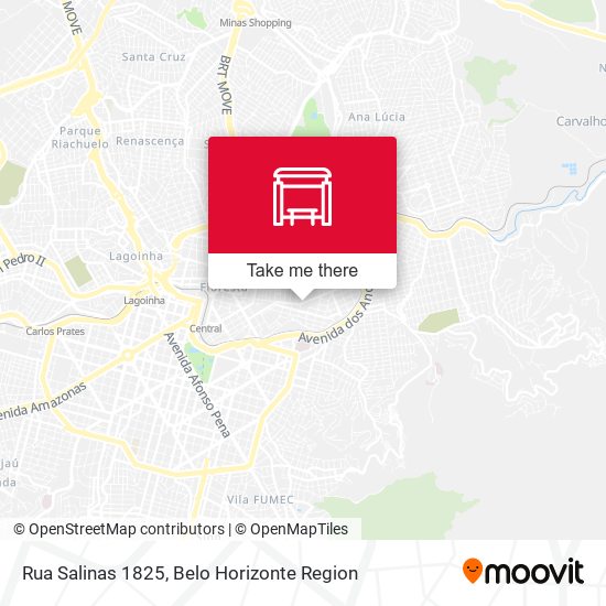 Rua Salinas 1825 map