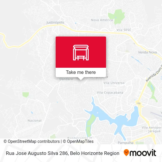 Rua Jose Augusto Silva 286 map
