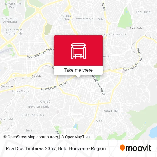 Rua Dos Timbiras 2367 map