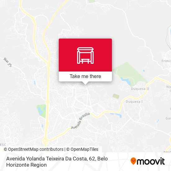 Avenida Yolanda Teixeira Da Costa, 62 map