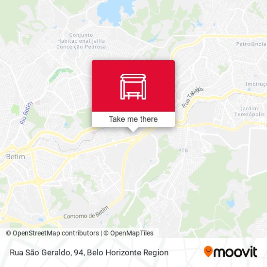 Rua São Geraldo, 94 map