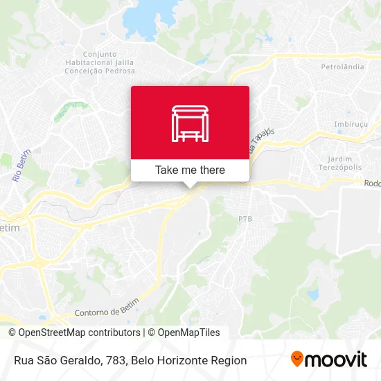 Rua São Geraldo, 783 map