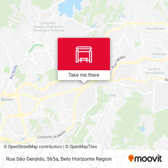 Rua São Geraldo, 565a map