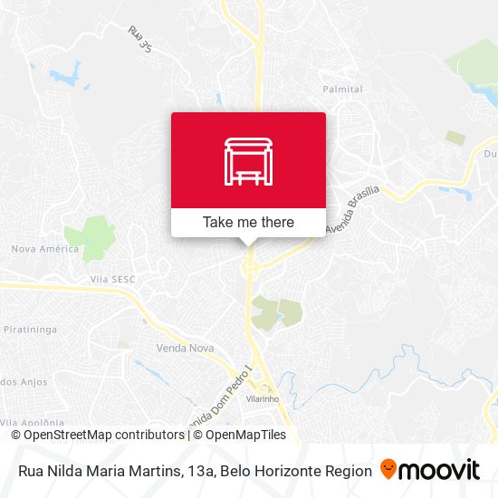 Rua Nilda Maria Martins, 13a map