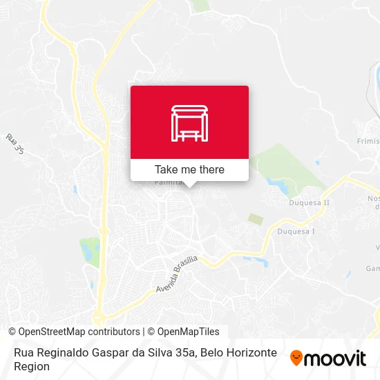 Rua Reginaldo Gaspar da Silva 35a map