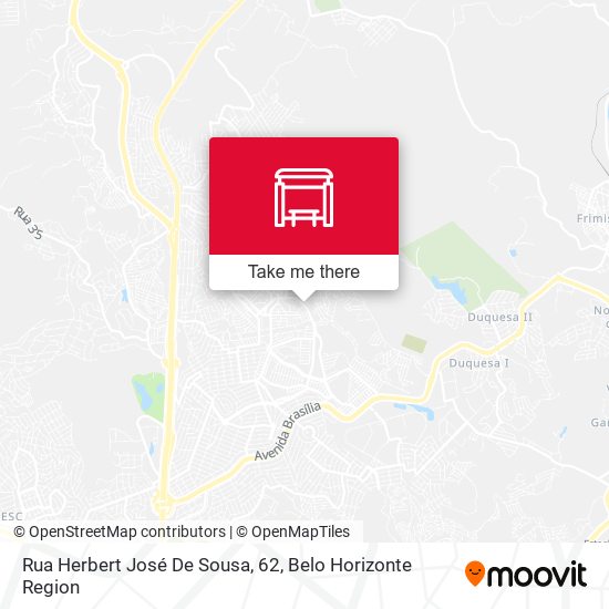 Rua Herbert José De Sousa, 62 map