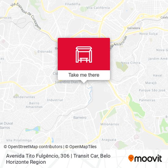Avenida Tito Fulgêncio, 306 | Transit Car map