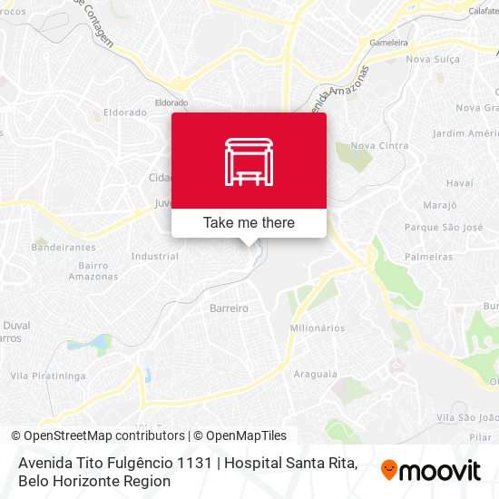 Avenida Tito Fulgêncio 1131 | Hospital Santa Rita map