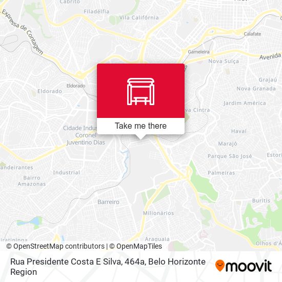 Mapa Rua Presidente Costa E Silva, 464a