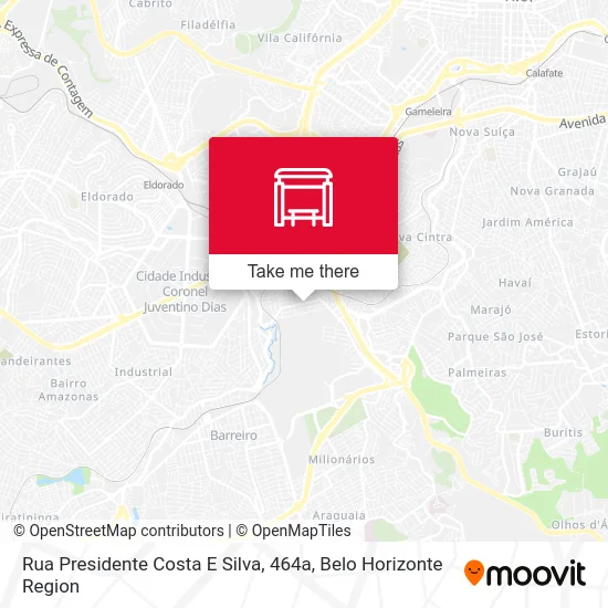 Rua Presidente Costa E Silva, 464a map