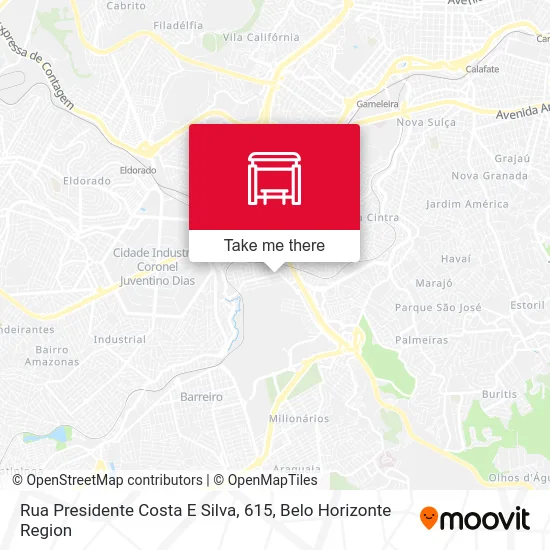 Rua Presidente Costa E Silva, 615 map