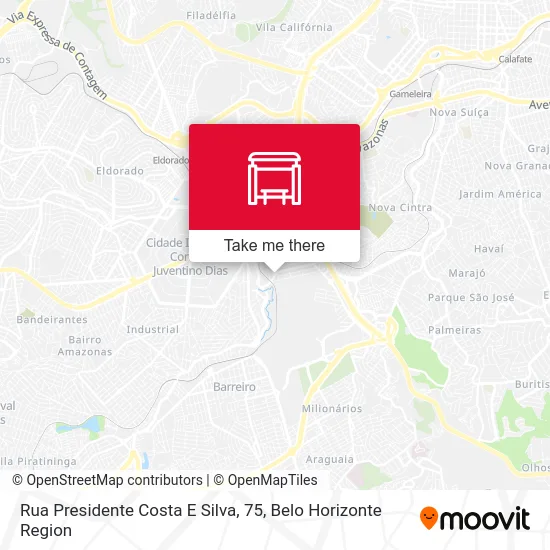Rua Presidente Costa E Silva, 75 map