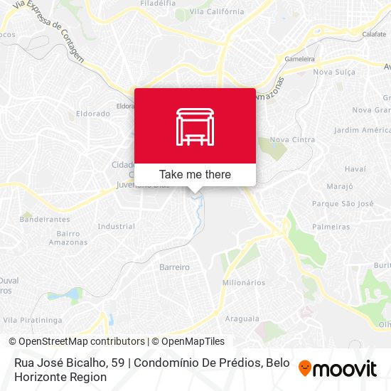 Rua José Bicalho, 59 | Condomínio De Prédios map