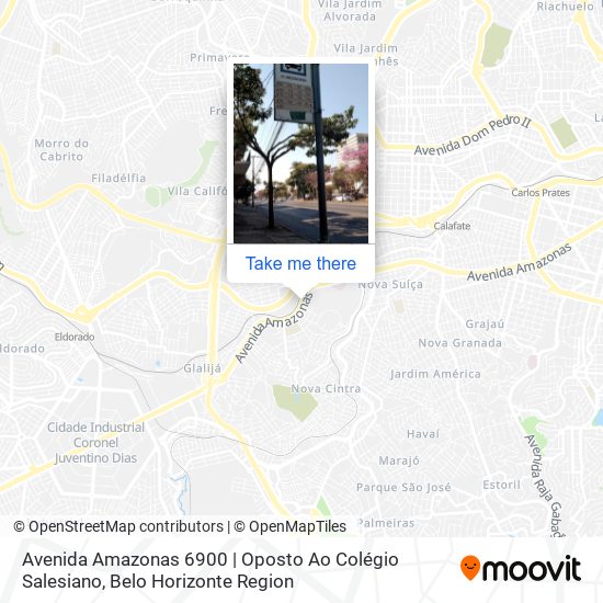 Avenida Amazonas 6900 | Oposto Ao Colégio Salesiano map