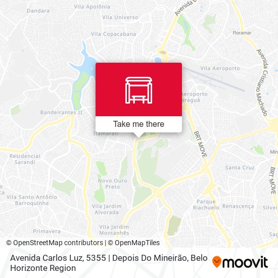 Avenida Carlos Luz, 5355 | Depois Do Mineirão map