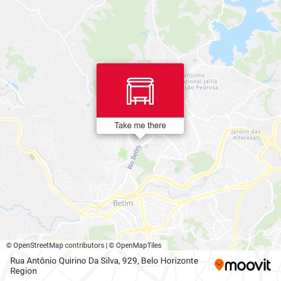 Rua Antônio Quirino Da Silva, 929 map
