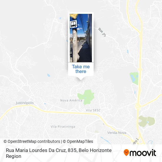 Rua Maria Lourdes Da Cruz, 835 map