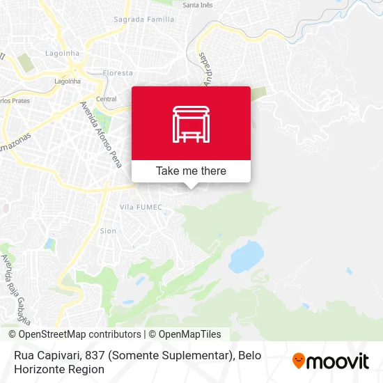 Rua Capivari, 837 (Somente Suplementar) map