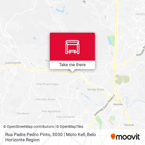 Rua Padre Pedro Pinto, 3030 | Moto Kell map