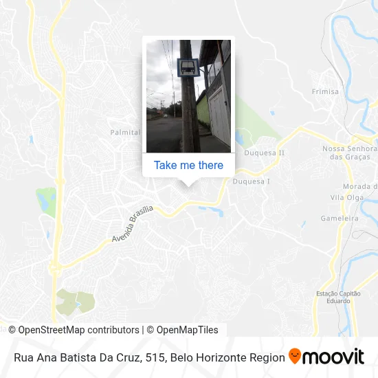 Rua Ana Batista Da Cruz, 515 map