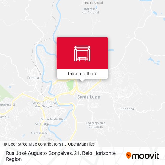 Rua José Augusto Gonçalves, 21 map