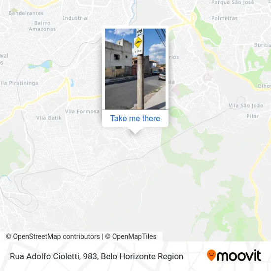 Rua Adolfo Cioletti, 983 map