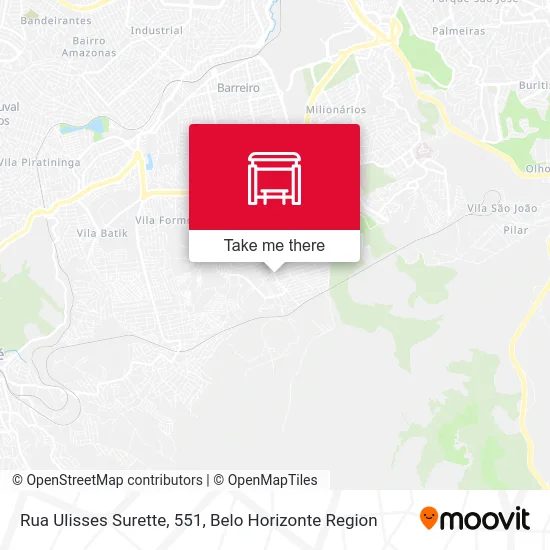 Rua Ulisses Surette, 551 map