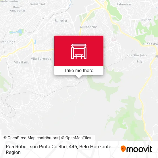 Rua Robertson Pinto Coelho, 445 map