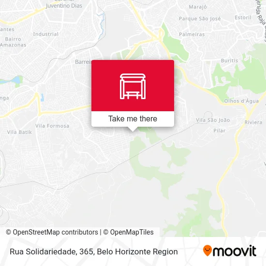 Rua Solidariedade, 365 map