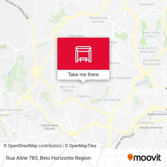 Rua Aline 783 map