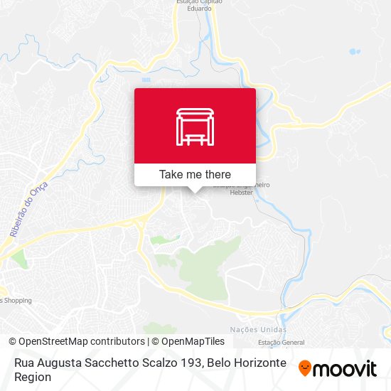 Rua Augusta Sacchetto Scalzo 193 map