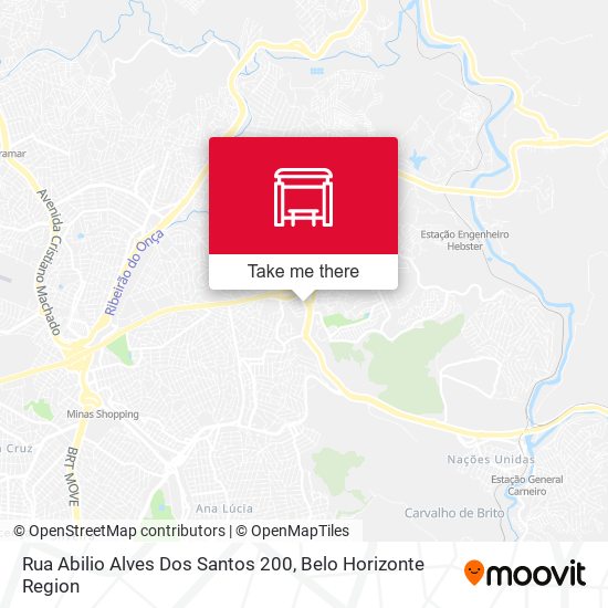 Rua Abilio Alves Dos Santos 200 map