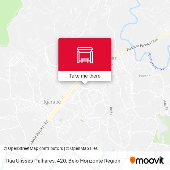 Rua Ulisses Palhares, 420 map
