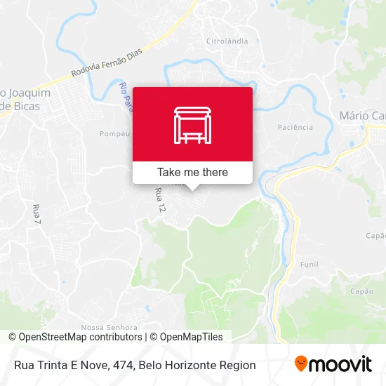 Rua Trinta E Nove, 474 map