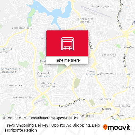 Trevo Shopping Del Rey | Oposto Ao Shopping map
