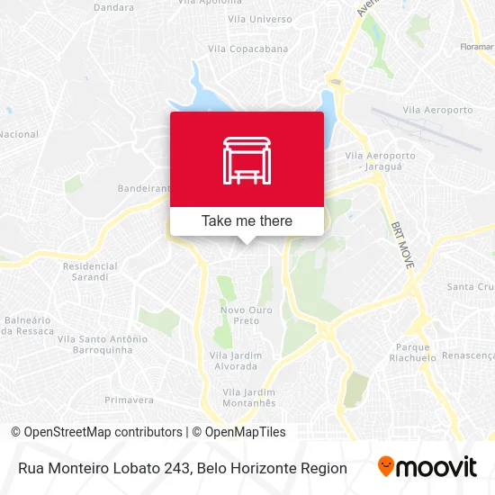 Rua Monteiro Lobato 243 map